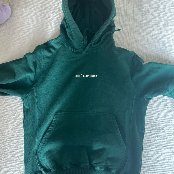 Aime Leon Dore Other - Aime Leon Dore Green Uniform Hoodie Sweatshirt S